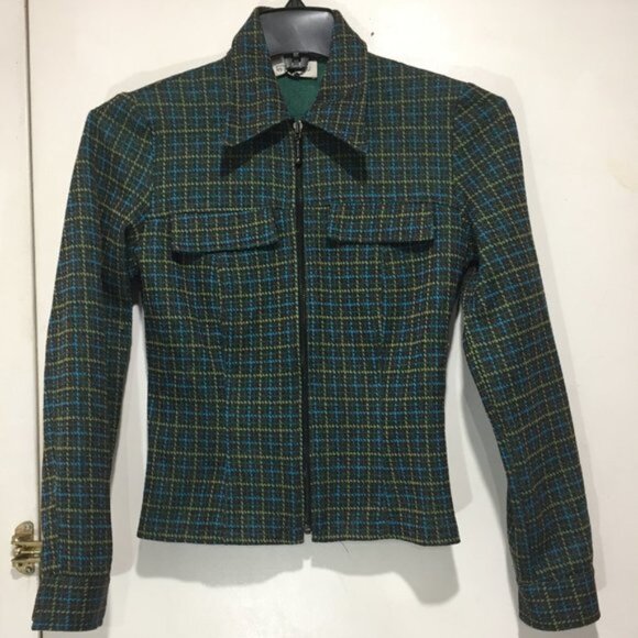 VINTAGE LE CHATEAU CROPPED JACKETS SIZE S - Picture 2 of 3